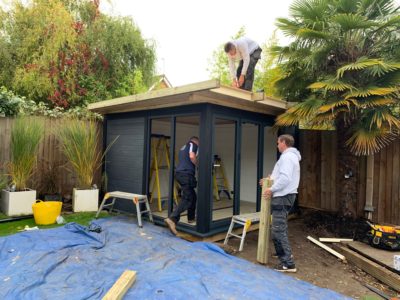 Garden Room In Bedford, Nearing Completion